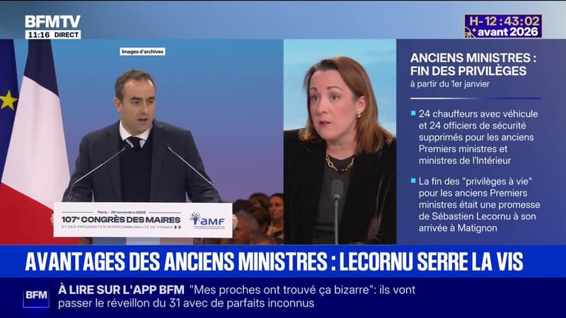 Avantages des anciens premiers ministres et anciens ministres de l'Intérieur: 24 chauffeurs avec véhicules et 24 officiers de sécurité supprimés par Sébastien Lecornu
