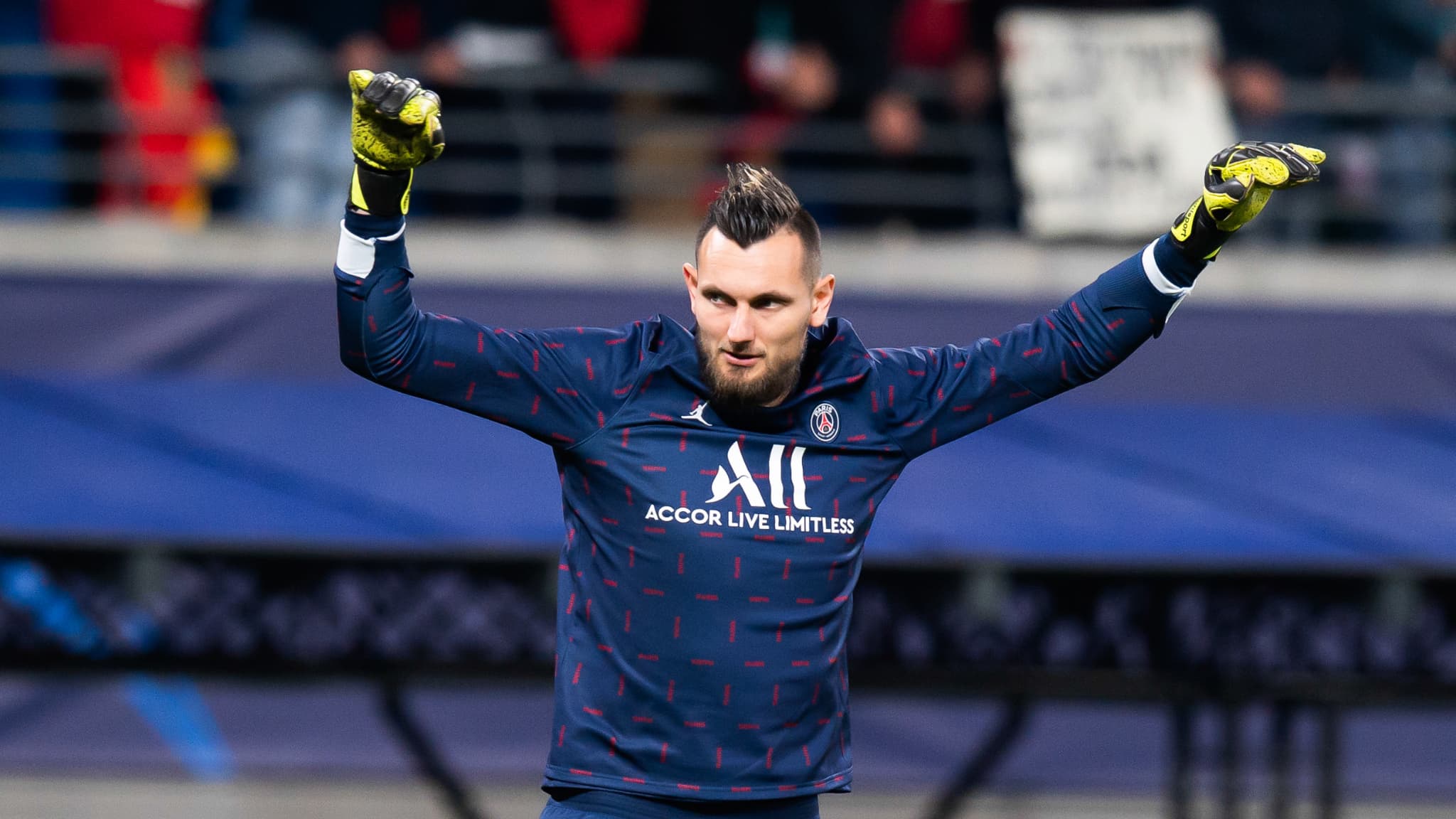 Alexandre Letellier avec le PSG Alexandre Letellier avec le PSG