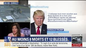 Attaque à Manhattan: Trump évoque Daesh dans un tweet