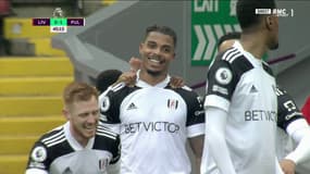 La joie de Lemina lors de Liverpool-Fulham le 7 mars 2021.