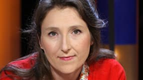 Marie Darrieussecq en 2007, lors de l'émission Vol de nuit.