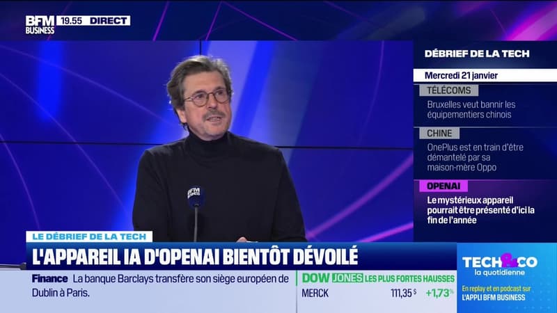 Le Débrief de la tech - Mercredi 21 janvier