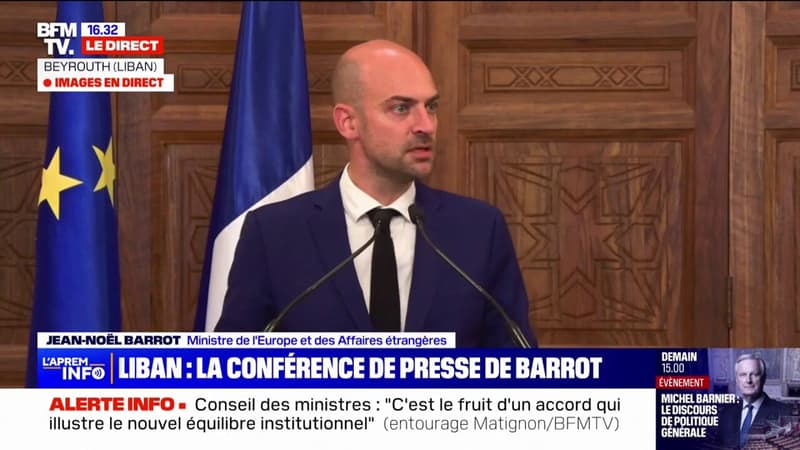 Jean-Noël Barrot (ministre des Affaires étrangères): 