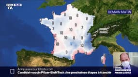 La météo pour ce jeudi 12 novembre 2020