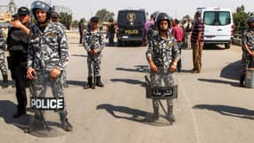 Les forces de sécurité égyptiennes