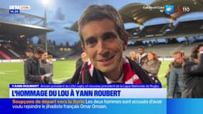 Le adieux de Yann Roubert au LOU Rugby