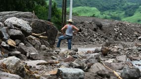Les dégâts de la tempête Nate au Honduras.