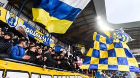 Les supporters du FC Sochaux-Montbéliard, le 12 avril 2019