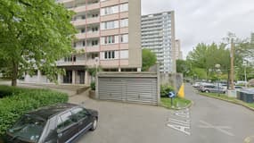 Allée de Brno, dans le quartier Maurepas à Rennes, en mai 2022. 