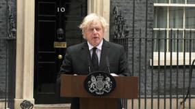 Le Premier ministre britannique, Boris Johnson, réagit à la mort du prince Philip vendredi 9 avril 2021