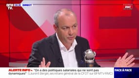 Pour Laurent Berger, le patronat "s'est un peu planqué pendant la période des retraites, il faut qu'il sorte du bois"