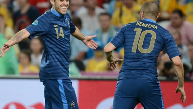 Jérémy Ménez et Karim Benzema