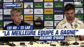 Leinster 40- 13 La Rochelle : "La meilleure équipe a gagné", assume O'Gara
