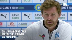 OM : Villas-Boas "pas pressé" de trouver un attaquant