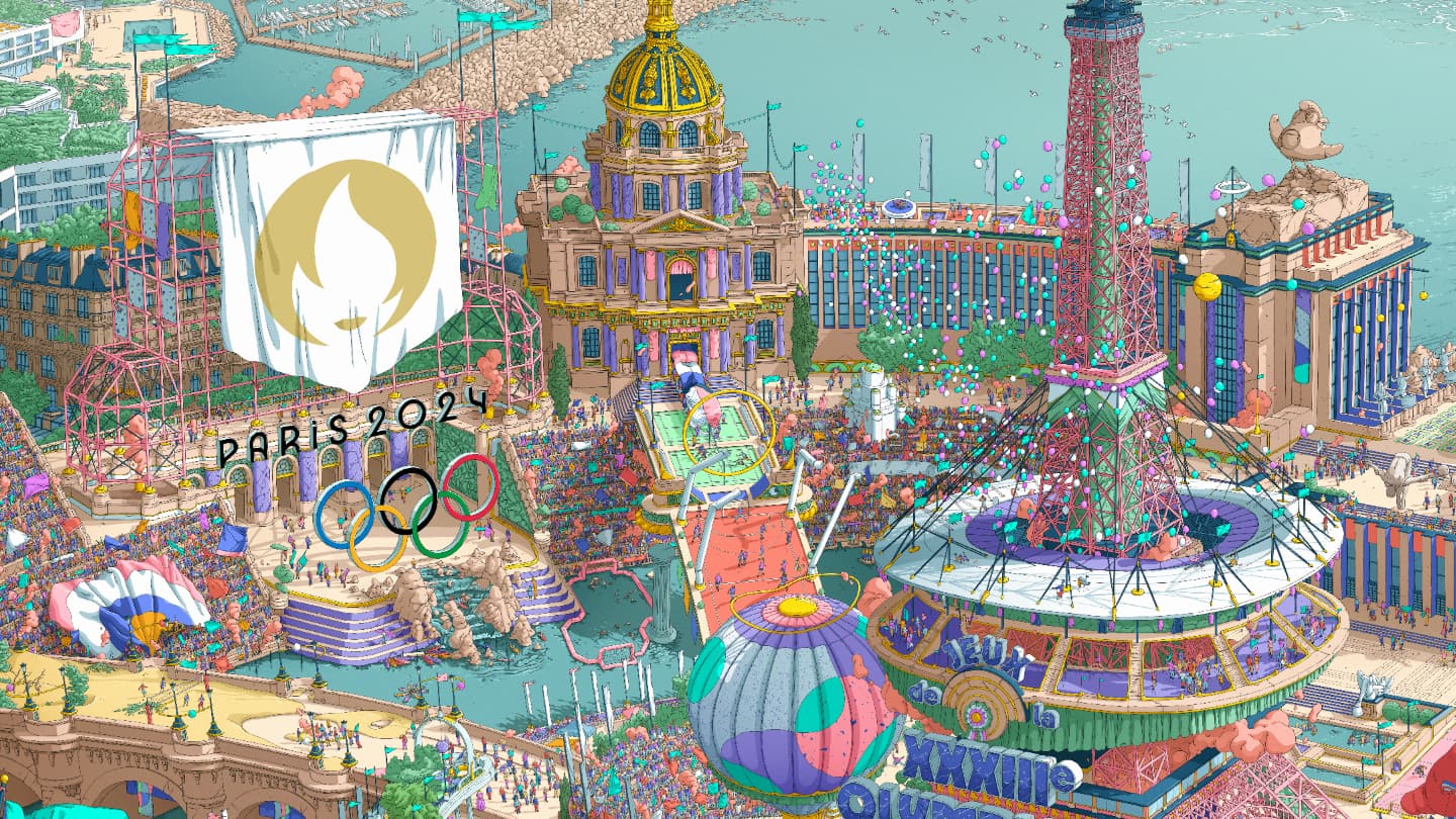 L Affiche Officielle Des Jeux Olympiques De Paris 2024 1817838 