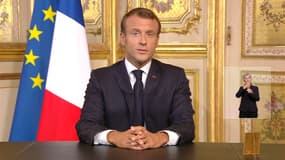 Emmanuel Macron à l'Élysée, le 26 septembre 2019.