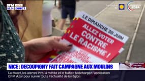 Législatives à Nice: aux Moulins, le candidat Nouveau Front populaire Fabrice Decoupigny veut convaincre les abstentionnistes 