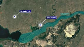 Pravdyne est un village en banlieue de Kherson en Ukraine