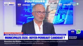 Marseille: Lionel Royer-Perreaut annonce sa candidature pour les municipales 2026
