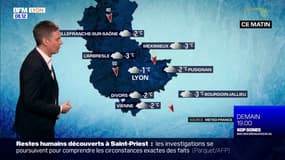 Météo Rhône: un dimanche qui s'annonce nuageux, 3°C à Lyon