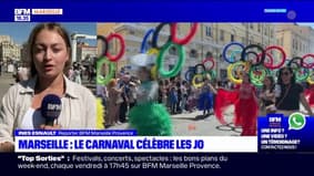 Marseille: le carnaval a fait son retour, avec pour thème les Jeux olympiques