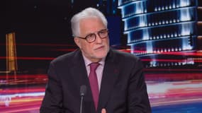 Chems-Eddine Hafiz, recteur de la Grande mosquée de Paris, sur BFMTV ce lundi 28 avril.
