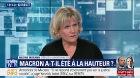 Nadine Morano sur la hausse des taxes: "Ce qui me choque, c'est la brutalité de la mise en application"