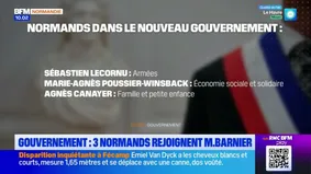 Gouvernement: 3 Normands rejoignent Michel Barnier