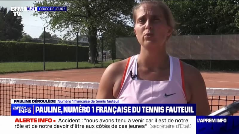 OBJECTIF JEUX - L'extraordinaire parcours de Pauline Deroulède, numéro une française de tennis fauteuil
