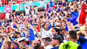 Des supporters français à Budapest samedi dernier