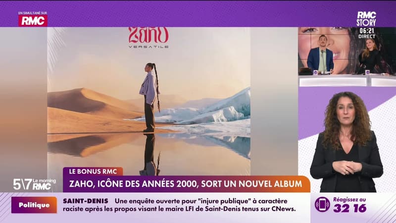 Le bonus RMC : Zaho, icône des années 2000, sort un nouvel album - 03/04