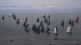 Le départ de la 10e édition du Vendée Globe, le 10 novembre 2024.