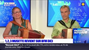 Saint-Bonnet-en-Champsaur: David et Solène jouent de l'accordéon BFM DICI