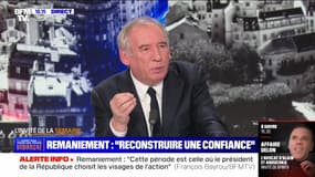 François Bayrou : "Un changement est nécessaire" - 07/01