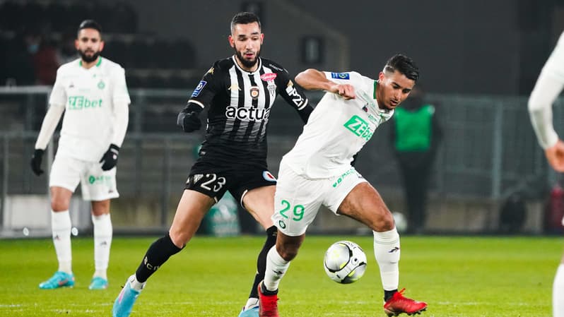 Angers - Saint-Etienne le 26 janvier 2022