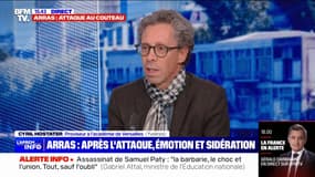 Attaque au couteau à Arras: "C'est comme un mauvais rêve où on se réveille trois ans après le décès de Samuel Paty", pour Cyril Hostater (proviseur à l'académie de Versailles)