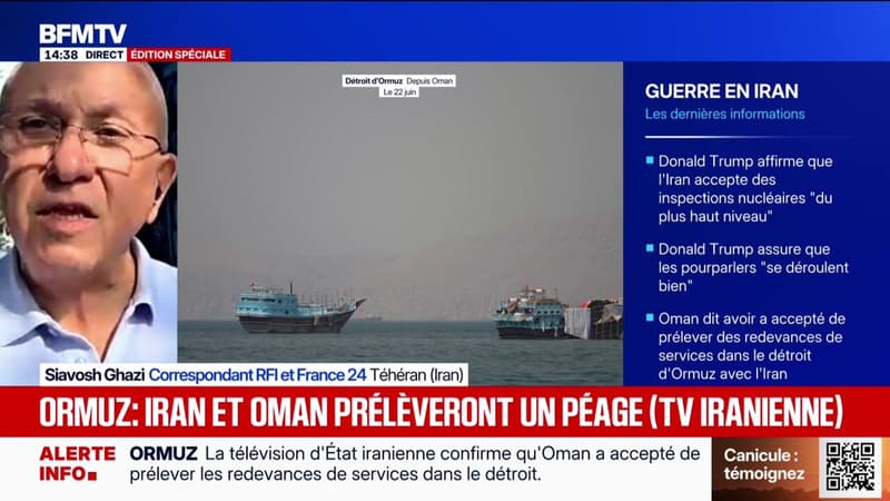 Moyen-Orient: la télévision d'État iranienne confirme qu'Oman a accepté de prélever des redevances de services dans le détroit d'Ormuz