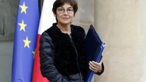 La ministre française de la Mer Annick Girardin, à l'Elysée, le 17 novembre 2021