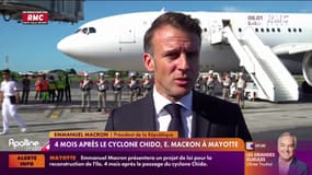 Mayotte/Macron : "J'avais promis de revenir" 