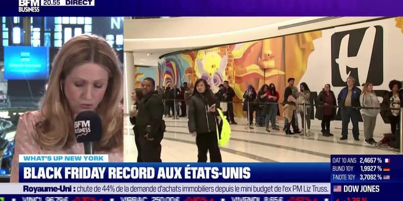 What's up New York : Black Friday record aux États-Unis - 28/11