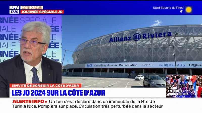 Alpes-Maritimes: le président du comité départemental olympique et sportif explique pourquoi Nice a été choisie pour accueillir le football durant les JO 2024