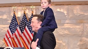 Elon Musk et son fils
