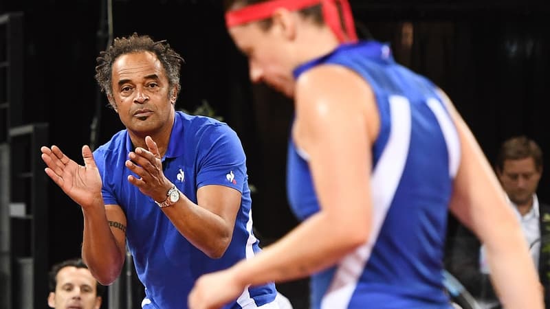 Yannick Noah et Pauline Parmentier