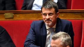 Manuel Valls à l'Assemblée nationale
