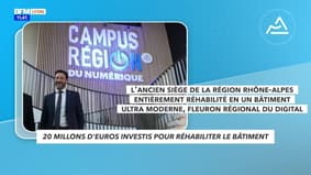 La Minute Région du lundi 2 juin 2025 - L'inauguration du Campus du Numérique, la Bourse Régionale de Mobilité Internationale et la nouvelle saison du Festival Région des Lumières 
