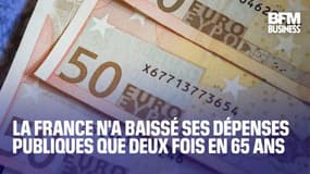  La France n'a baissé ses dépenses publiques que deux fois en 65 ans  
