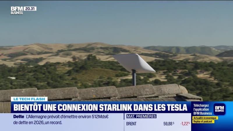 Le Tech Flash : Bientôt une connexion Starlink dans les Tesla, par Léa Benaim - 18/12