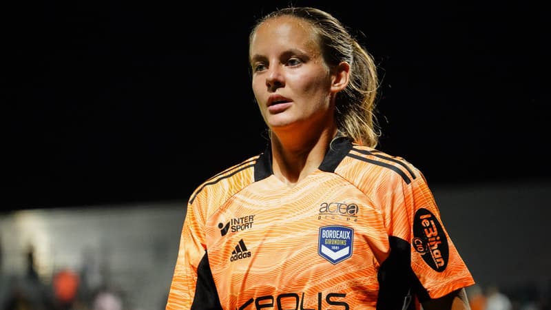 Mylène Chavas face à Wolfsburg.