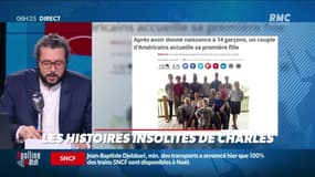 « Les 3 histoire de Charles Magnien » : Un robot traque des clients sans masque en magasin, la maman de 14 garçons accouche d'une fille et la fuite d'un jeune en trottinette tourne court - 18/11