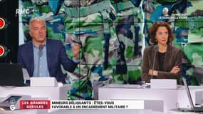 Mineurs délinquants : êtes-vous favorable à un encadrement militaire ? - 09/10